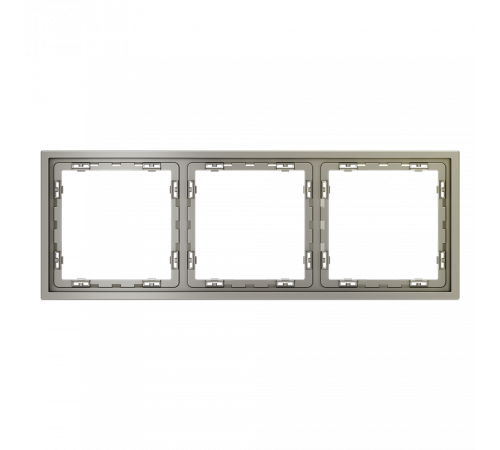 Рамка на 3 поста Voltum S70 VLS100304 Рамка на 3 поста Voltum S70 VLS100304