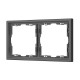 Рамка пластиковая Arlight FRM-NOBE-SFPL-2-GR 054218