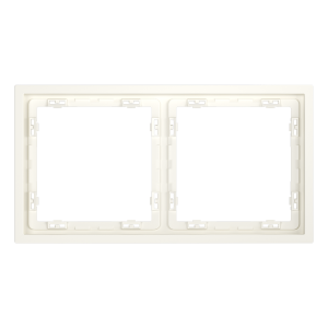 Рамка пластиковая Voltum S70 на 2 пост, (хлопок) VLS100213