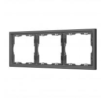 Рамка пластиковая Arlight FRM-NOBE-SFPL-3-GR 054222