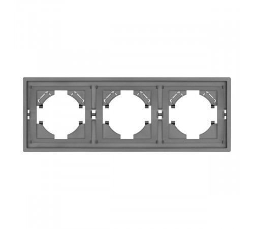 Рамка пластиковая на 3 поста Arlight FRM-TENDO-PL-3-GR 053845