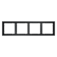 Рамка на 4 поста Voltum S70 VLS100407