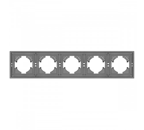 Рамка пластиковая на 5 постов Arlight FRM-TENDO-PL-5-GR 053853