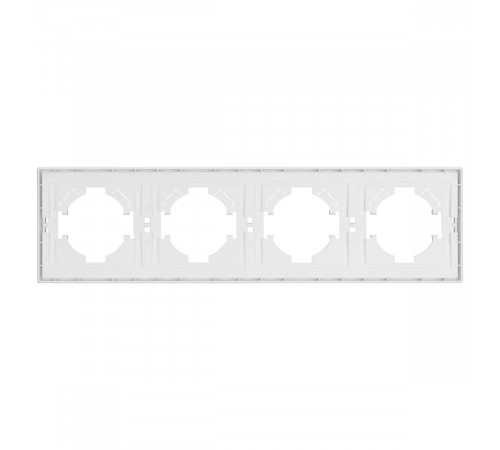 Рамка пластиковая на 4 поста Arlight FRM-TENDO-PL-4-WH 053847