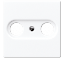 Накладка TV-FM розетки Jung A561PLTVWW
