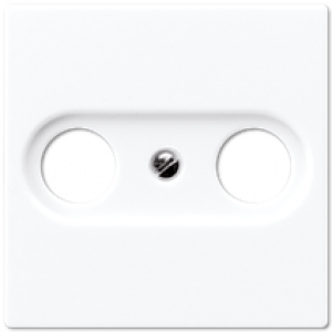 Накладка TV-FM розетки Jung A561PLTVWW