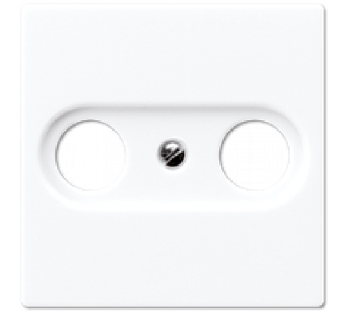 Накладка TV-FM розетки Jung A561PLTVWW