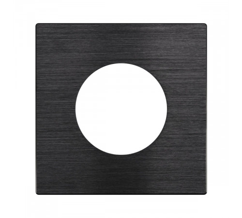 Рамка 1-местная алюминиевая Arlight FRM-PRESTO-ALR-1-BK 043876