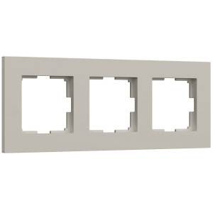 Рамка на 3 поста Werkel Slab (дымчатый софт) W0032917 4690389218439 a071626