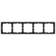 Рамка пластиковая Arlight FRM-NOBE-SFPL-5-BK 054228