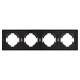 Рамка пластиковая на 4 поста Arlight FRM-TENDO-PL-4-GR 053849