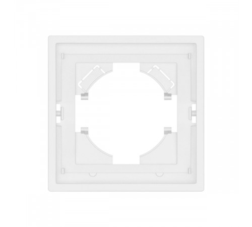 Рамка пластиковая на 1 пост Arlight FRM-TENDO-PL-1-WH 053835