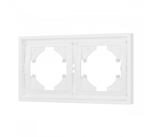 Рамка пластиковая на 2 поста Arlight FRM-TENDO-PL-2-WH 053839
