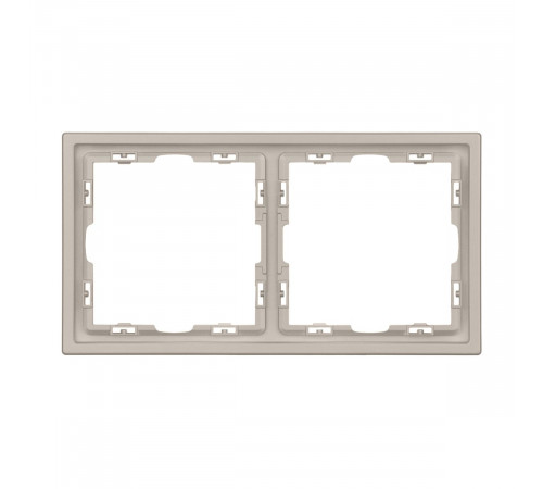 Рамка пластиковая Arlight FRM-NOBE-SFPL-2-CA 059456