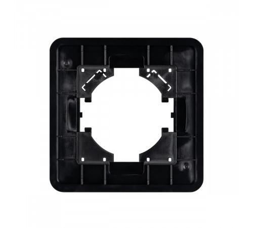 Рамка стеклянная на 1 пост Arlight FRM-OMALI-SFGS-1-BK 049676 Рамка стеклянная на 1 пост Arlight FRM-OMALI-SFGS-1-BK 049676