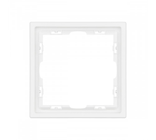 Рамка пластиковая Arlight FRM-NOBE-SFPL-1-WH 054211
