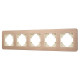 Рамка на 5 постов алюминиевая Arlight FRM-AKIRY-AL-5-GD 049736