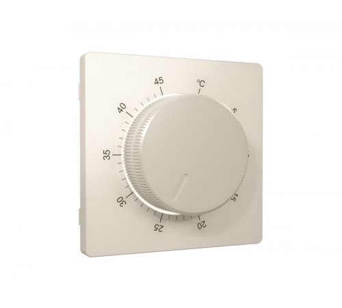 Лицевая панель Alfa (Бежевый матовый) для терморегулятора теплого пола Quant Ambrella Volt AP3257