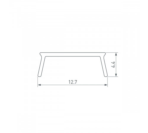 Экран Arlight STRETCH-COMFORT-14-CEIL-CENTER-2000 OPAL 065211