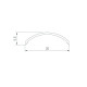 Экран Arlight SL-KANT-H16-2000 ROUND BLACK (Пластик) 065411