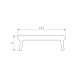 Экран призматический Arlight LINE-W16-2000 BLACK (Пластик) 063965
