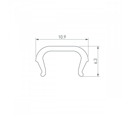 Экран Arlight LINE-D-1111-2000 OPAL (Пластик) 061086