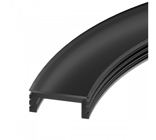 Экран Arlight LINE-3535-BENT-SIDE-2M OPAL BLACK (Силикон) 066910