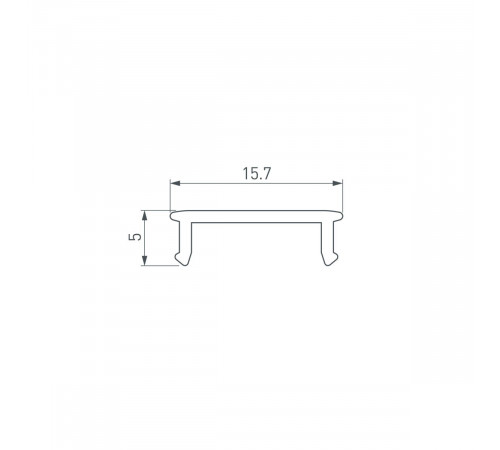Экран Arlight LINE-2000 MARBLE GREY (Пластик) 058283