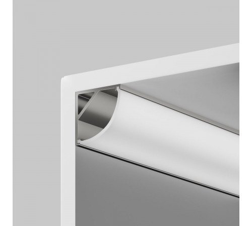 Рассеиватель для профиля (Дуга, Белый, 2 м) Maytoni Led Strip  ALM-1616R-O-DF-2M