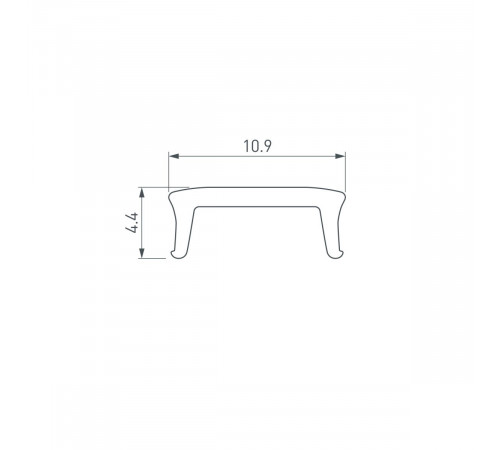 Экран Arlight FANTOM-W12-10000 OPAL (Пластик) 065250