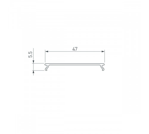 Экран Arlight SL-W45-LW-10000 OPAL (Пластик) 050641