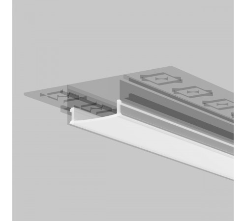 Рассеиватель для профиля 61×14 Maytoni Led Strip ALM-6114-O-DF-10M 642015 Рассеиватель для профиля 61×14 Maytoni Led Strip ALM-6114-O-DF-10M 642015