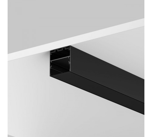 Рассеиватель для профиля 50×50 Чёрный, 2 м Maytoni Led Strip ALM-5050T-B-DF-2M 642048 Рассеиватель для профиля 50×50 Чёрный, 2 м Maytoni Led Strip ALM-5050T-B-DF-2M 642048