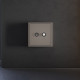 Накладка для розетки телевизионной оконечной TV+SAT Voltum S70 (капучино) VLS001614
