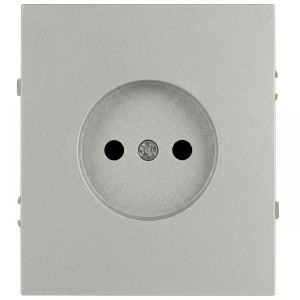 Розетка Эра Arktik 16-2106-03 без заземления 2P 16А-250В алюминий Б0071675
