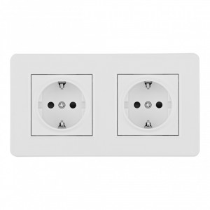 Розетка Arte Milano SET16-2-40-1x2 white
