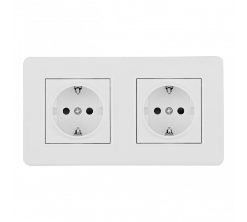 Розетка Arte Milano SET16-2-40-1x2 white Розетка Arte Milano SET16-2-40-1x2 white