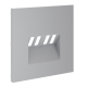 Накладка для розетки акустической 4-местной  Voltum S70 (серый) VLS001516