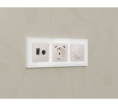 Комплект механизма электрической розетки 2USB С+C 20W Ambrella Volt MA210510 (быстрая зарядка) с/з на винтовых зажимах 16A-250V Alfa Жемчуг Quant Комплект механизма электрической розетки 2USB С+C 20W Ambrella Volt MA210510 (быстрая зарядка) с/з на винтовых зажимах 16A-250V Alfa Жемчуг Quant