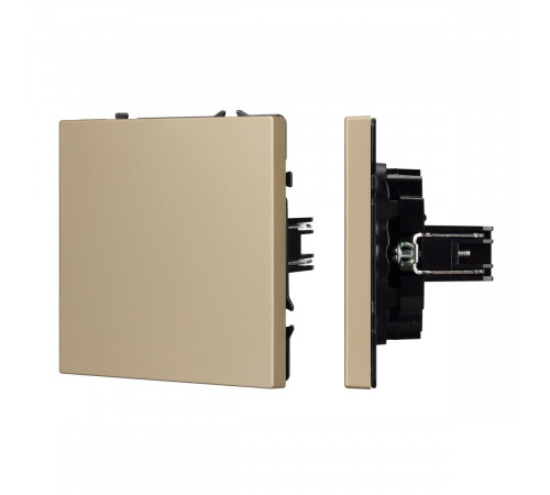 Заглушка поста софт-тач золотой песок Arlight SCT -MGG-SFPL-GD 061821(1)