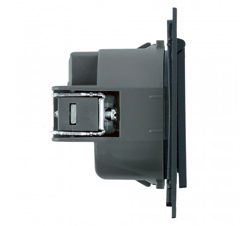 Розетка 1-местная Stekker 250В 16А Мия RST16-3112-05 50455