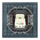 Розетка компьютерная 1-местная RJ-45 (механизм) Stekker Мия RST00-3117-05 50450