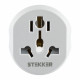 Адаптер-переходник для евровилки с/з ультраплоский Stekker ADP16-06-20W 50412
