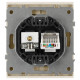Розетка Эра Arktik 16-3110-04 комбинированная RJ45+TV шампань Б0070497