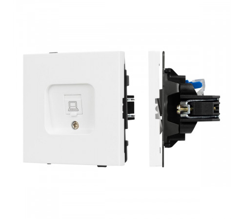 Механизм компьютерной розетки Arlight SCT-TENDO-MPC1-PL-WH (RJ-45, CAT6) 054098