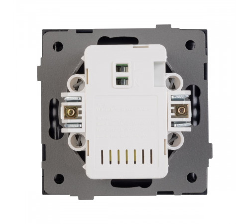 Механизм USB розетки Arlight SCT-TENDO-MUAC-PL-BK (5V, 3A, QC3) 054095