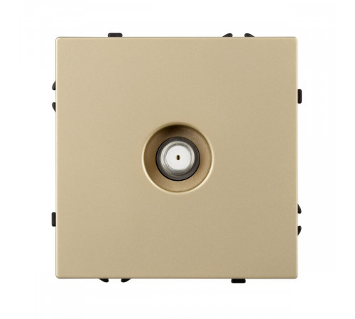 Механизм спутниковой розетки Arlight SCT-NOBE-MST1-SFPL-GD (SAT) (Золотой песок) 054298