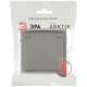 Розетка Эра Arktik 16-2103-07 с заземлением 2P+E Schuko со шторками с крышкой 16А-250В титан Б0070440