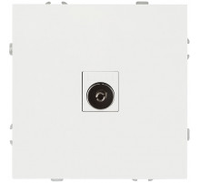 Розетка ЭРА Galaxy 15-3101-01 TV одиночная IP20 белый Б0070715