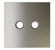 Накладка для розетки телевизионной оконечной TV+SAT Voltum S70 (шелк) VLS001604